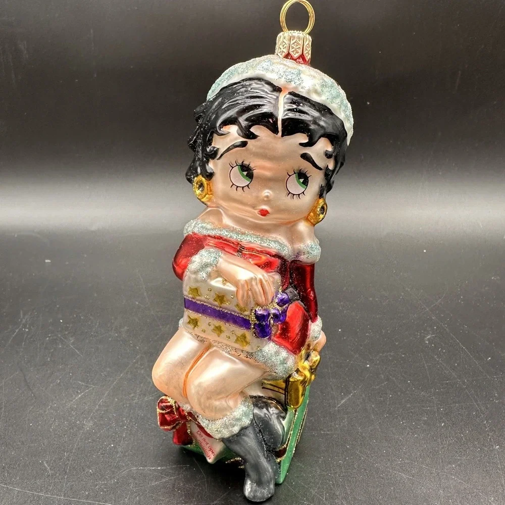KURT ADLER POLONAISE BETTY BOOP‎ BOUNTIFUL BETTY ORNAMENT AP1543 5.5